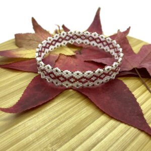 Bracelet jonc en perles tissées - Bangle - Perles japonaises - Cadeau femme fait main - Cadeau Femme - bijou artisanales - Bijou de créateur